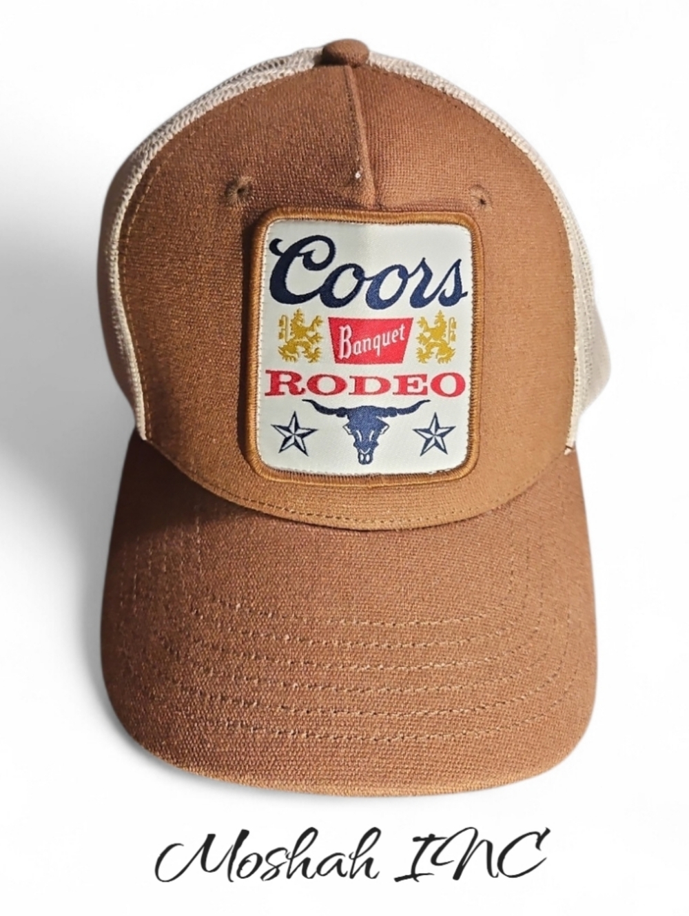 Coors Rodeo Beer Hat mixed color Banquet SnapBack trucker
